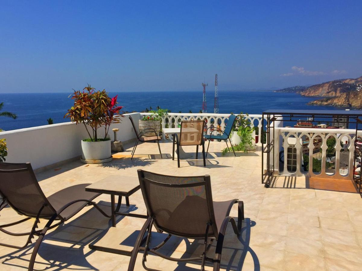 Penthouse Vlm Gran Terraza 200 Metros Vista Inmejorable Piscina Gigante Villa Akapulko Dış mekan fotoğraf